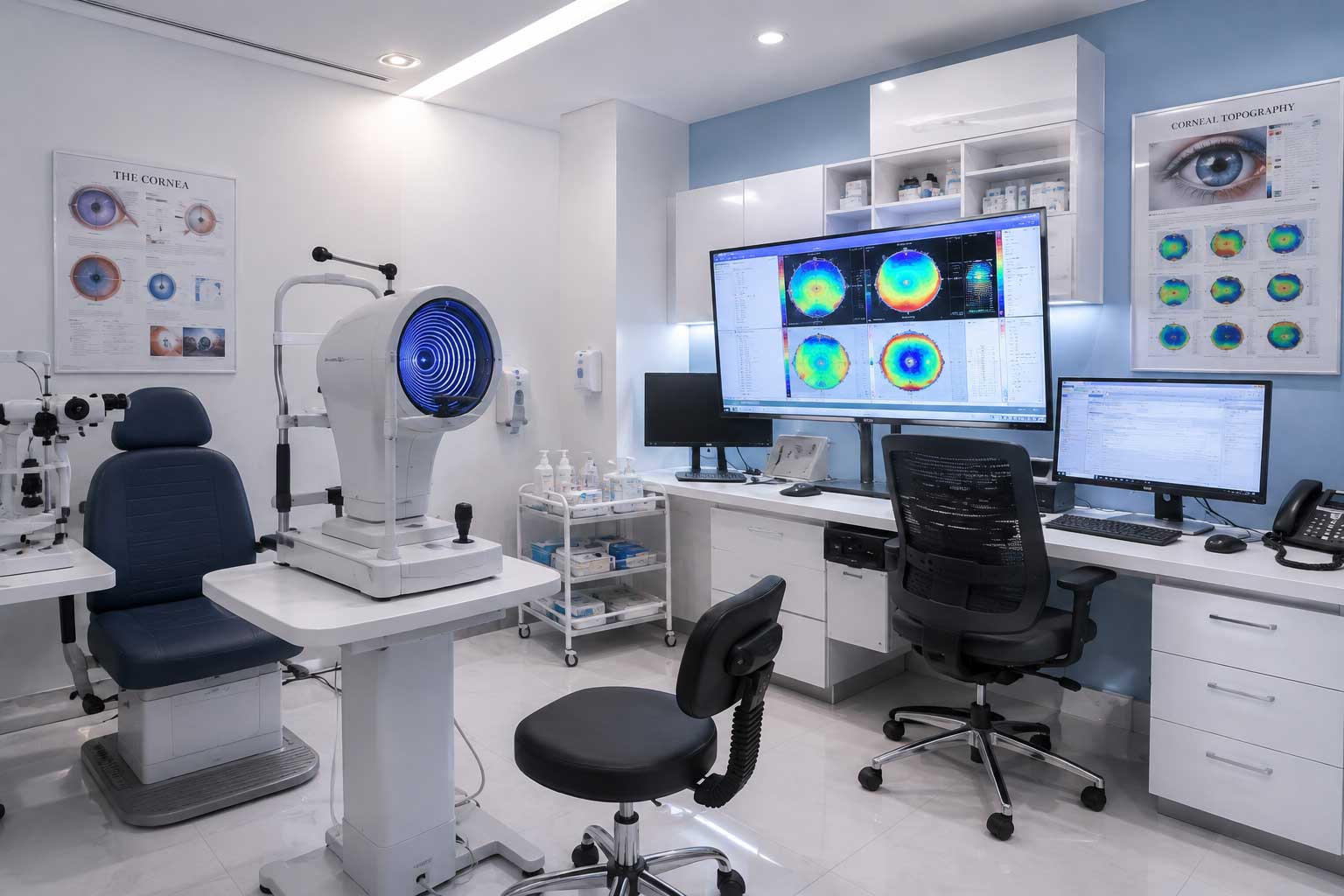 Scheimpflug corneal tomography