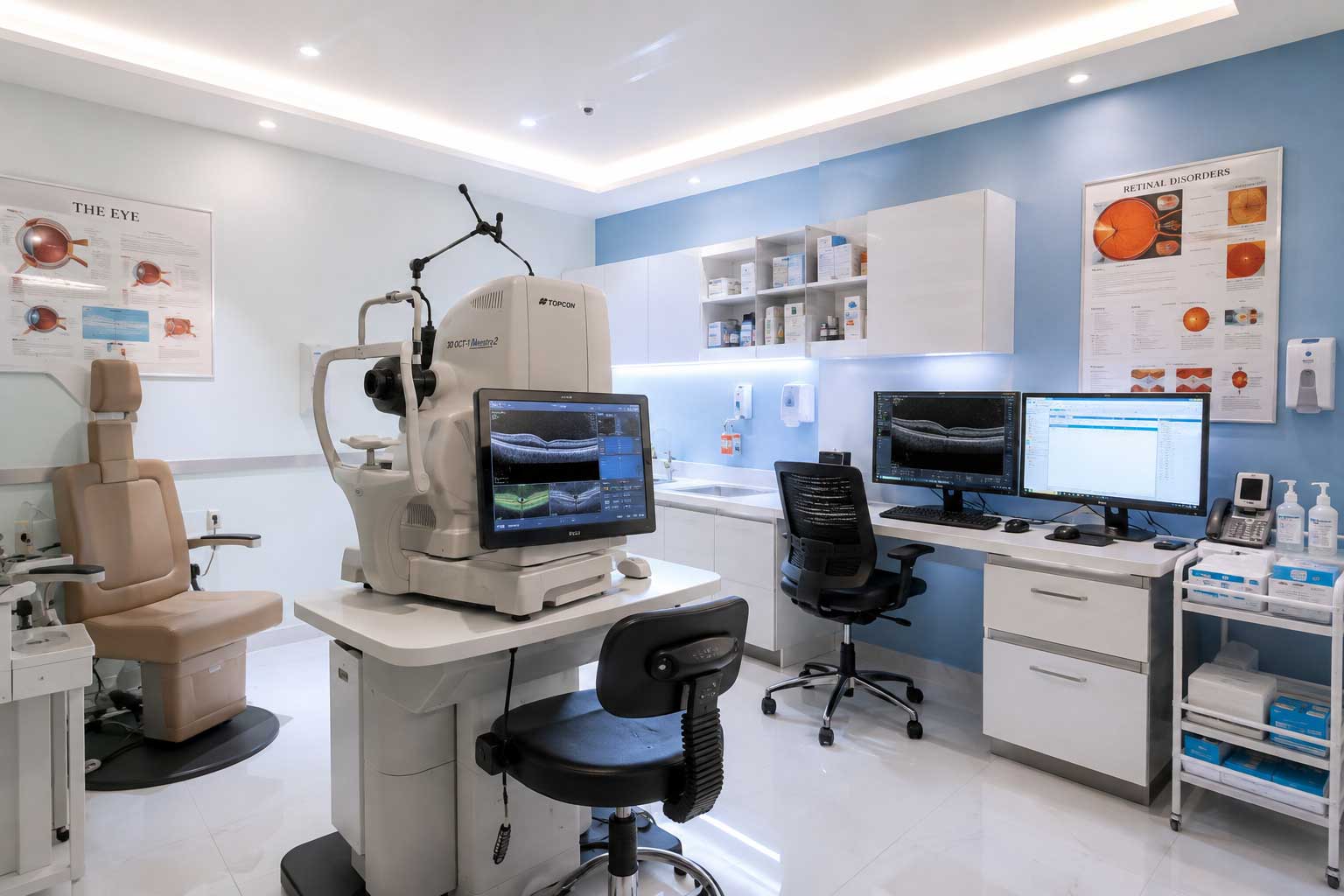 Retinal OCT scanner